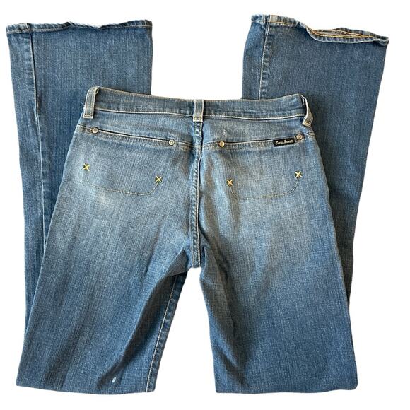 Vintage Guess Jeans Y2K 90’s Embroidered Pocket Size 28 - Picture 2 of 7